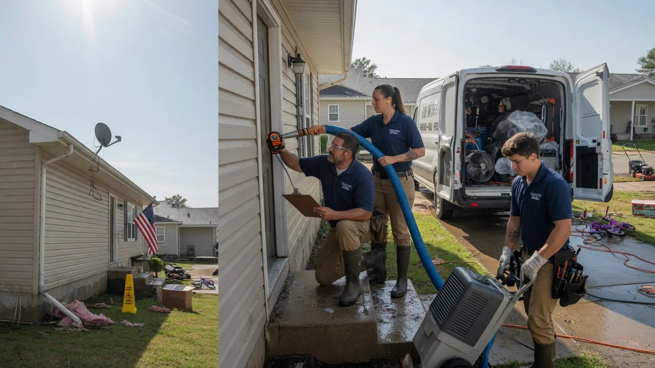 Ceiling Water Damage Restoration in Roseville, IL near me